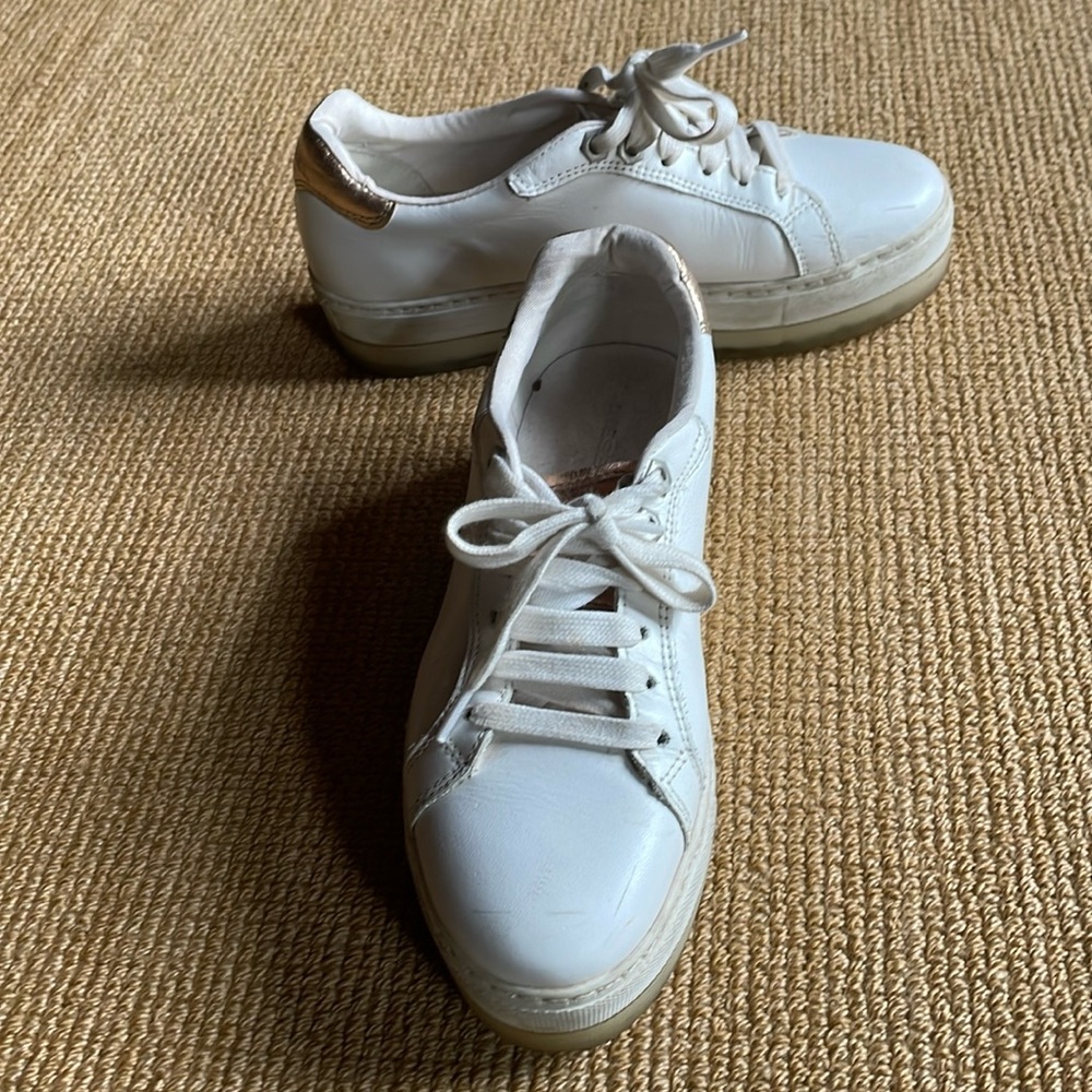 Diesel leather sneakers